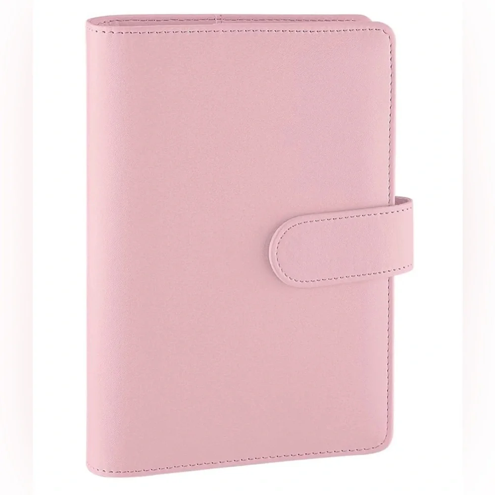 2pc Pink and Yellow A6 Ring Binder Bundle